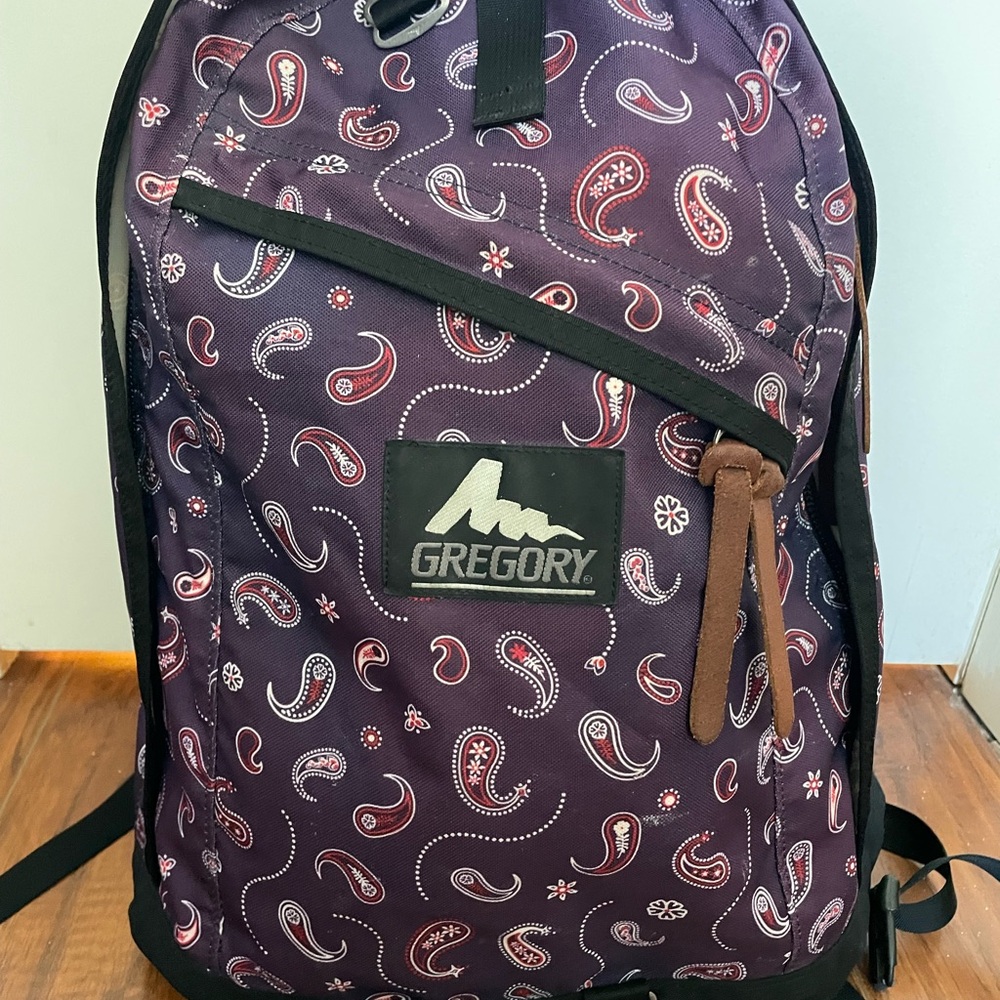 Gregory Purple Paisley Men's Backpack